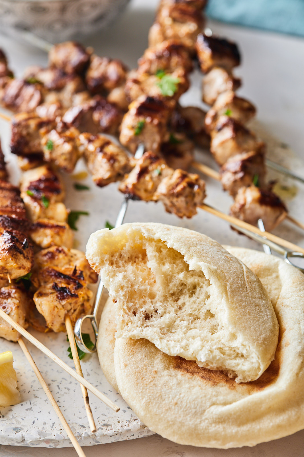 How to make homemade Arabic bread, such as pita and naan