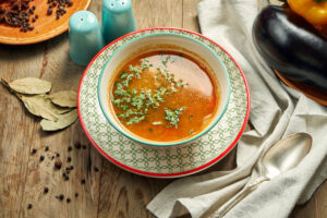 How to make traditional Ramadan soups, such as lentil soup and chicken soup